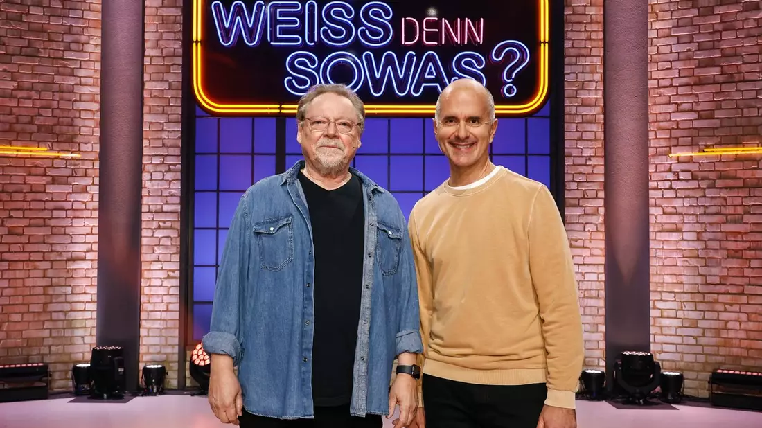 Mit Comedy-Raketen ins Neue Jahr: Christoph Maria Herbst und Jürgen von der Lippe bei Wer weiß denn sowas? - Das Wissensquiz vom 30. Dezember 2024 bis 3. Januar 2025, um 18:00 Uhr im Ersten - Bild: presseportal.de