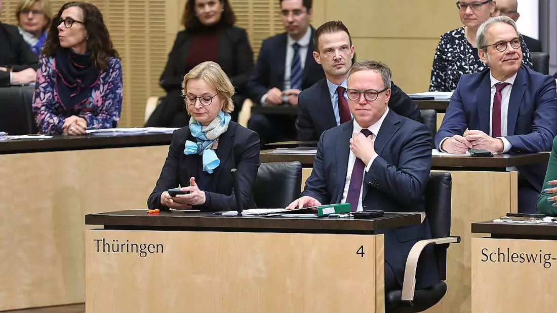 Thüringer Regierung im Bundesrat am 20.12.2024 - Bild: über dts Nachrichtenagentur