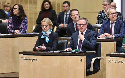 Thüringer Regierung im Bundesrat am 20.12.2024 - Foto: über dts Nachrichtenagentur