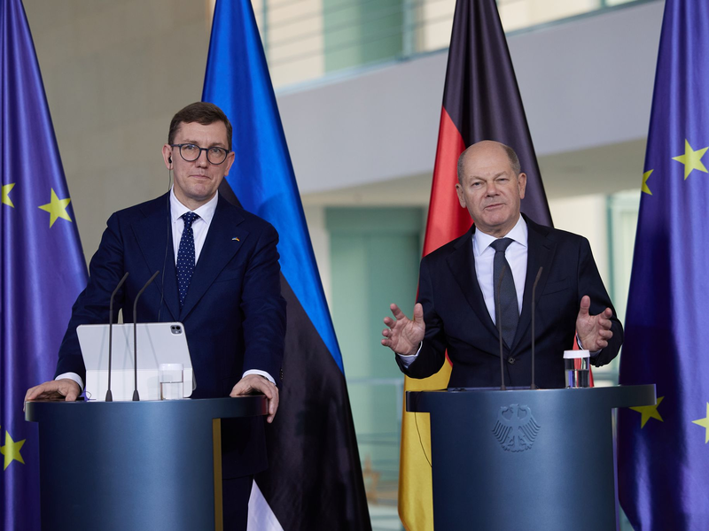 Kanzler Scholz verweist in seiner Reaktion auf die Unterstützung Musks für die AfD auf die Meinungsfreiheit. - Foto: Joerg Carstensen/dpa