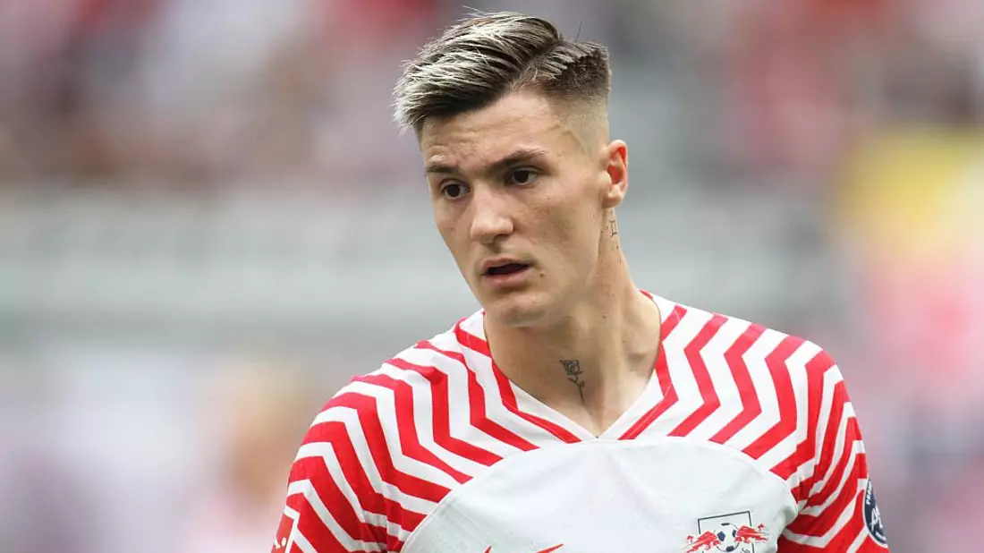 Benjamin Sesko (RB Leipzig) (Archiv) - Bild: über dts Nachrichtenagentur