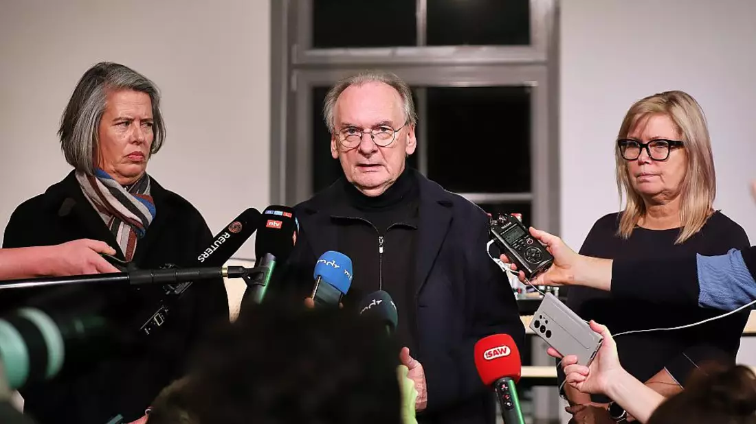 Pressekonferenz nach Anschlag in Magdeburg am 20.12.2024 - Bild: über dts Nachrichtenagentur