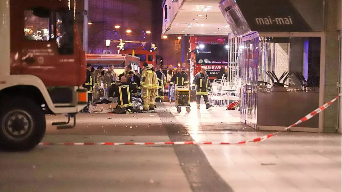 Anschlag auf Magdeburger Weihnachtsmarkt am 21.12.2024 - Bild: über dts Nachrichtenagentur