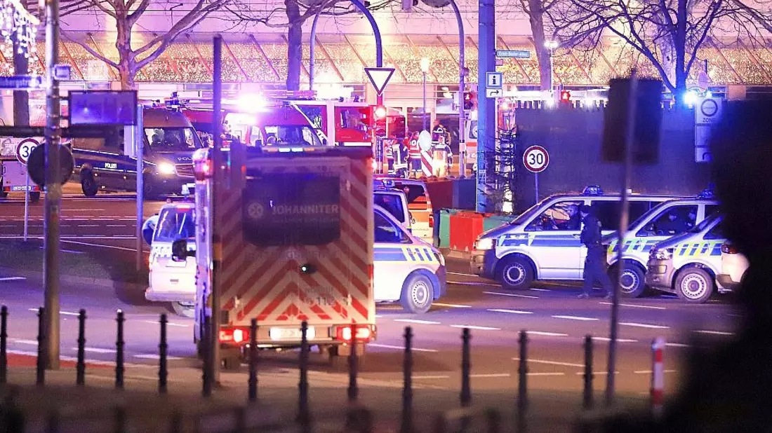 Anschlag auf Magdeburger Weihnachtsmarkt am 21.12.2024 - Bild: über dts Nachrichtenagentur