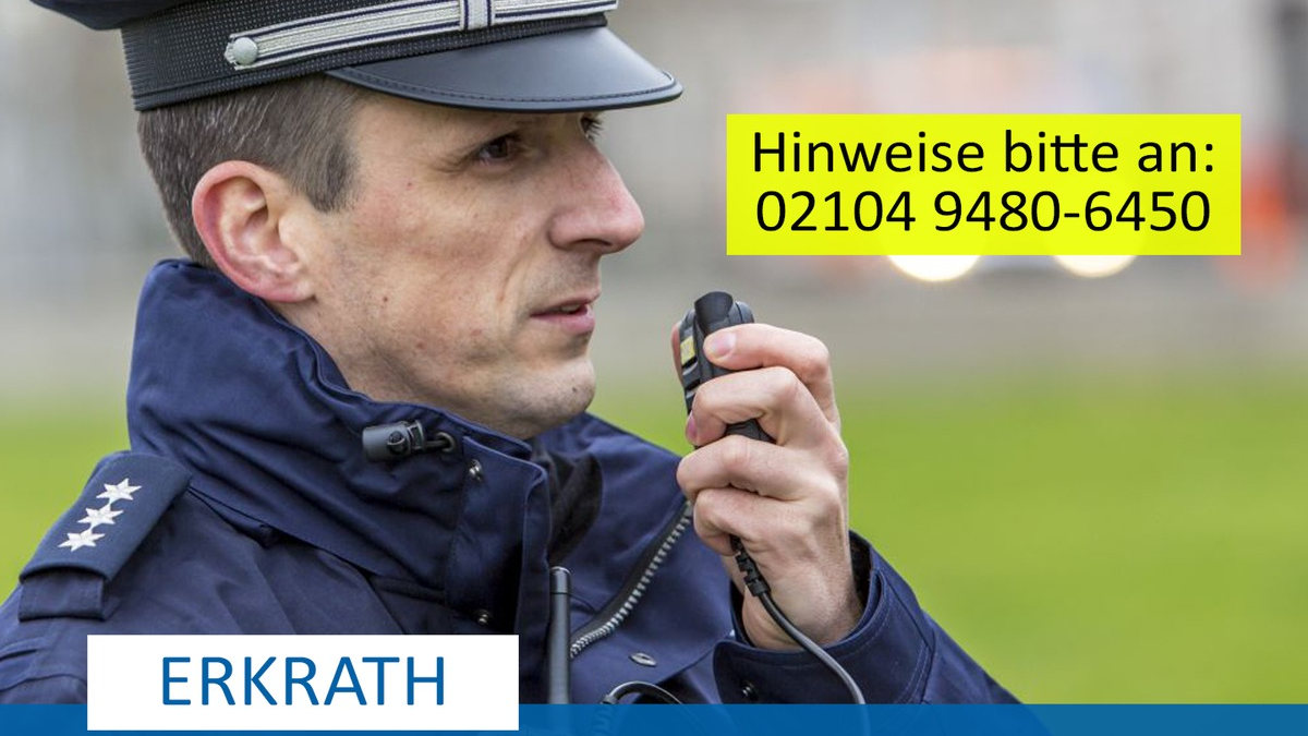 POL-ME: 16-Jähriger läuft in Drahtseil - glücklicherweise nicht verletzt - Erkrath - 2412086 - Foto: presseportal.de