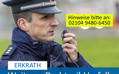 POL-ME: 16-Jähriger läuft in Drahtseil - glücklicherweise nicht verletzt - Erkrath - 2412086 - Foto: presseportal.de