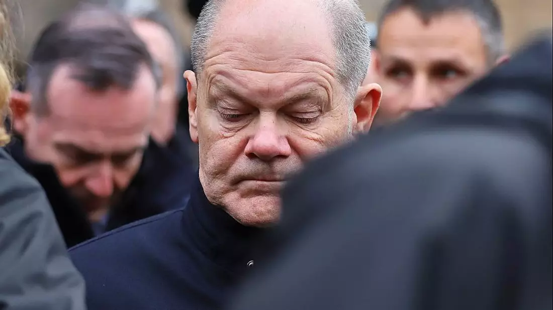 Olaf Scholz nach Anschlag auf Magdeburger Weihnachtsmarkt am 21.12.2024 - Bild: über dts Nachrichtenagentur
