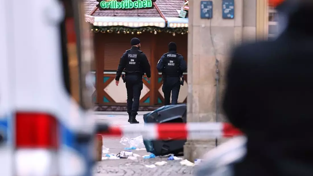 Anschlag auf Magdeburger Weihnachtsmarkt am 21.12.2024 - Bild: über dts Nachrichtenagentur