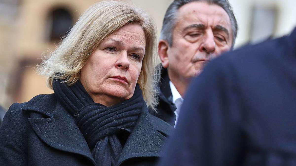 Nancy Faeser am Tatort in Magdeburg - Foto: über dts Nachrichtenagentur