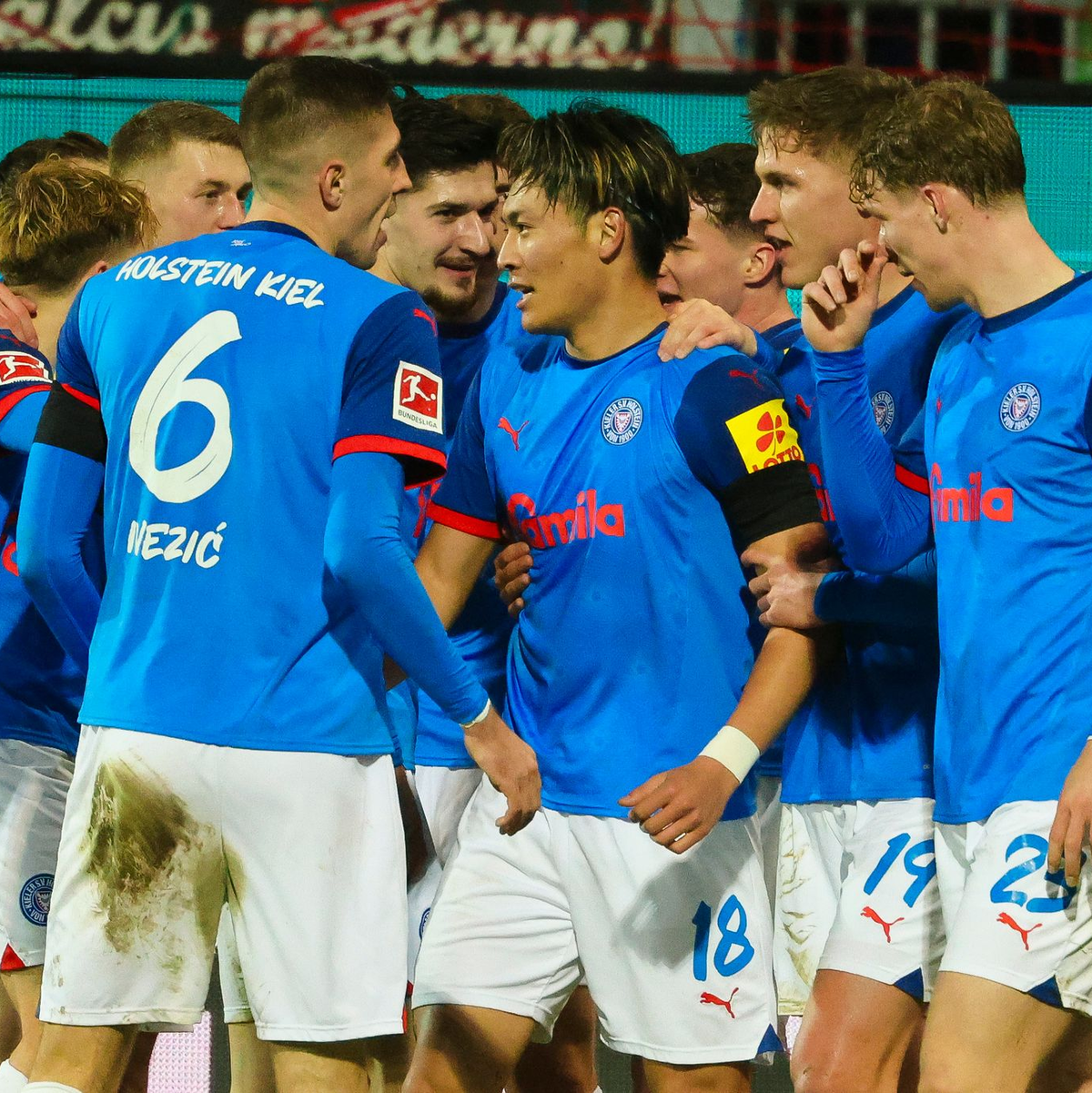 Kiel schöpft im Abstiegskampf Hoffnung. - Foto: Frank Molter/dpa