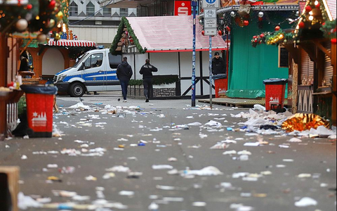 Tatort nach Anschlag auf Magdeburger Weihnachtsmarkt am 21.12.2024 - Foto: über dts Nachrichtenagentur