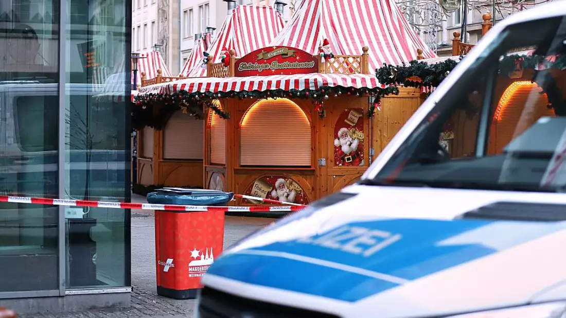 Anschlag auf Magdeburger Weihnachtsmarkt am 21.12.2024 - Bild: über dts Nachrichtenagentur