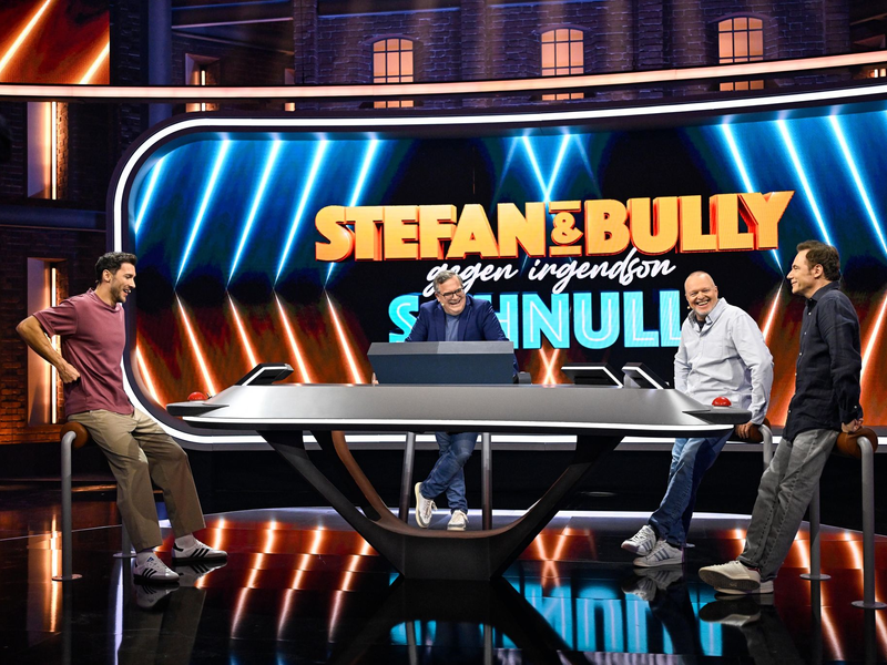 Stefan Raab zeigte sich wieder mal sehr ehrgeizig - aber nicht immer erfolgreich. - Foto: Uncredited/RTL+/dpa