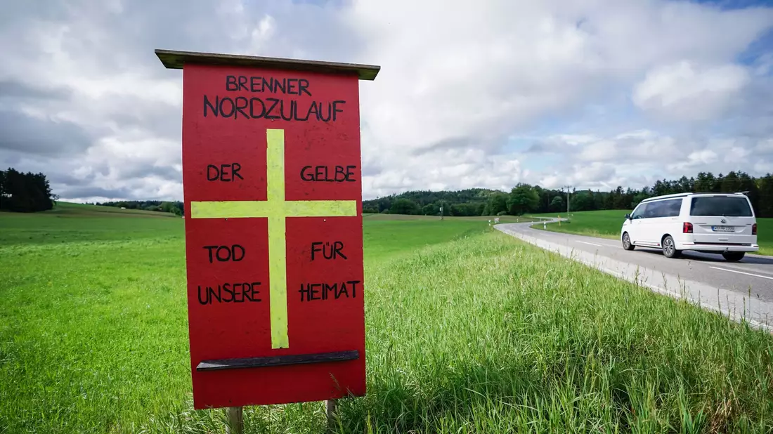 Die Planung für die deutsche Zulaufstrecke zum Brennerbasistunnel liegt um Jahre hinter Österreich und Italien zurück. Die Bundestagswahl bedeutet aller Voraussicht nach eine weitere Verzögerung. - Bild: Uwe Lein/dpa