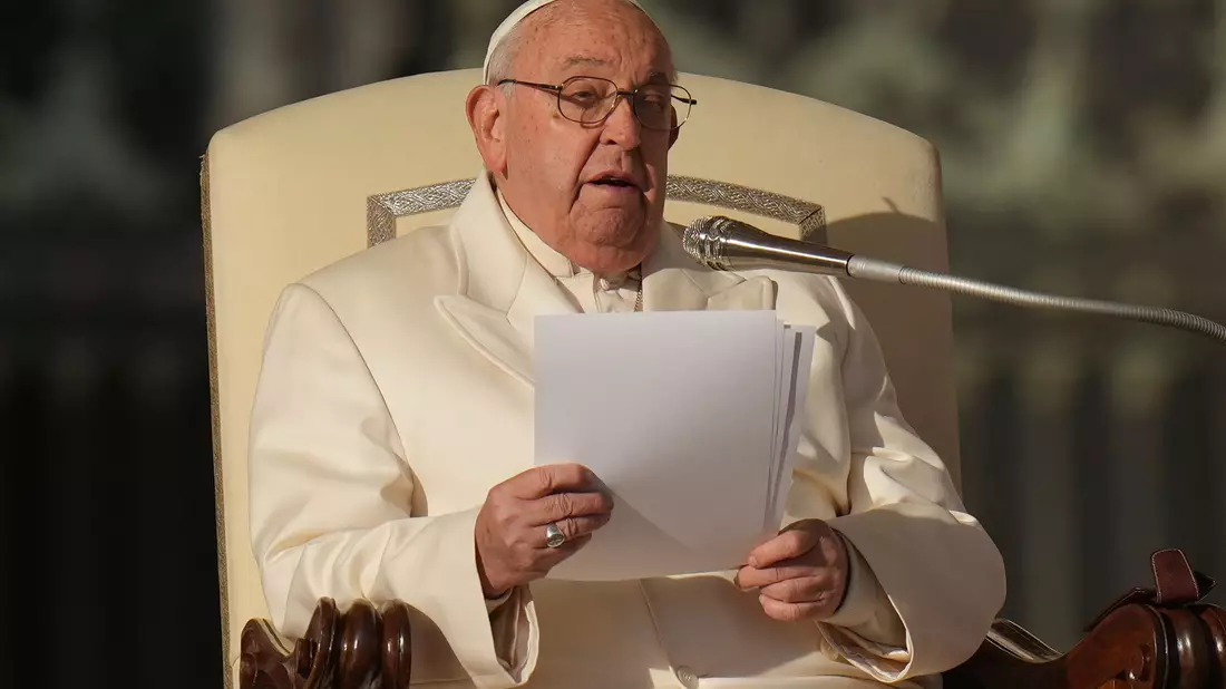 Papst Franziskus spricht von «Grausamkeit» in Gaza. (Archivbild) - Bild: Alessandra Tarantino/AP/dpa