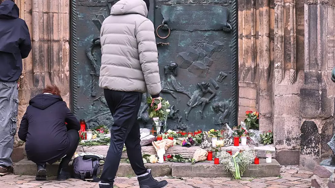 Trauer nach Anschlag auf Magdeburger Weihnachtsmarkt am 21.12.2024 - Bild: über dts Nachrichtenagentur