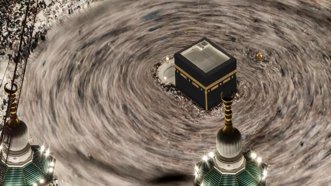 Saudi-Arabien beheimatet mit Mekka eines der größten Heiligtümer für Muslime.  - Bild: -/SPA/dpa