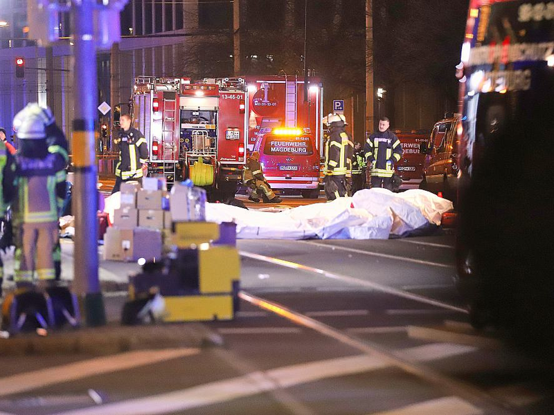 Anschlag auf Magdeburger Weihnachtsmarkt am 21.12.2024 - Foto: über dts Nachrichtenagentur
