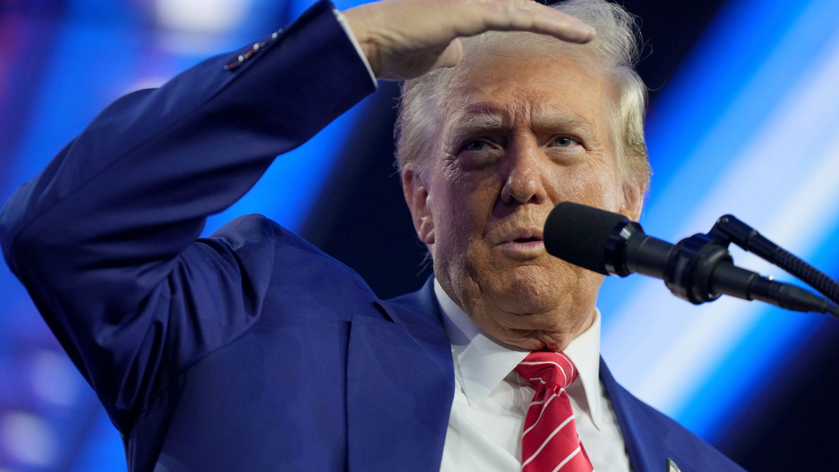 Trump wendet sich vor seiner zweiten Amtszeit an Panama - er fordert bevorzugte Behandlung mit Blick auf den Panama-Kanal. - Foto: Rick Scuteri/FR157181/AP/dpa