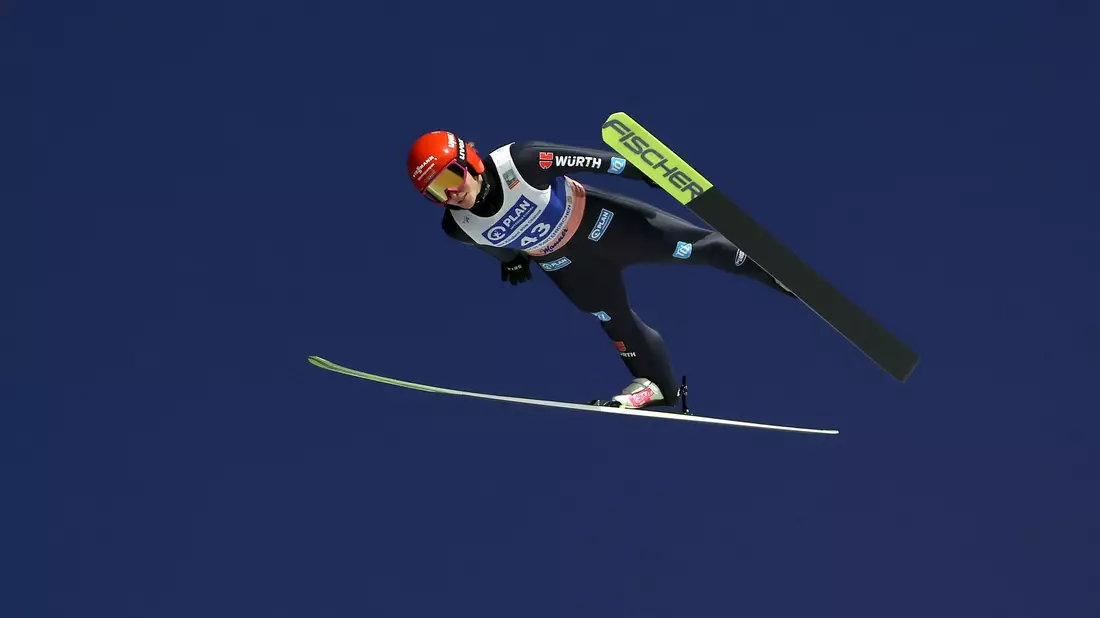 Wartet schon lange auf die Tournee: Katharina Schmid. (Archivbild) - Bild: Karl-Josef Hildenbrand/dpa
