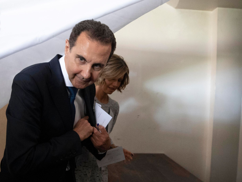 Spekulationen um Scheidungspläne in der Familie Assad nach dessen Sturz halten an (Archivbild) - Foto: Hassan Ammar/AP/dpa