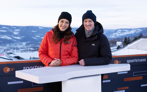 sportstudio live im ZDF mit Vierschanzentournee und Tour de Ski - Foto: presseportal.de