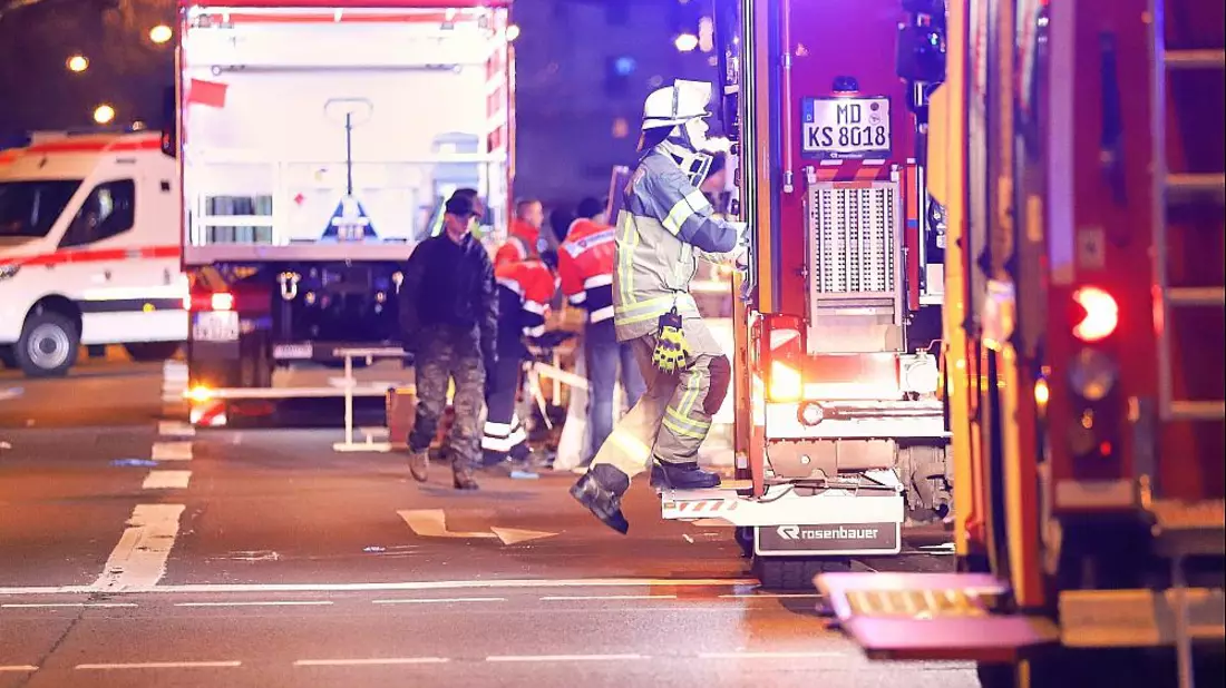 Anschlag auf Magdeburger Weihnachtsmarkt am 21.12.2024 - Bild: über dts Nachrichtenagentur