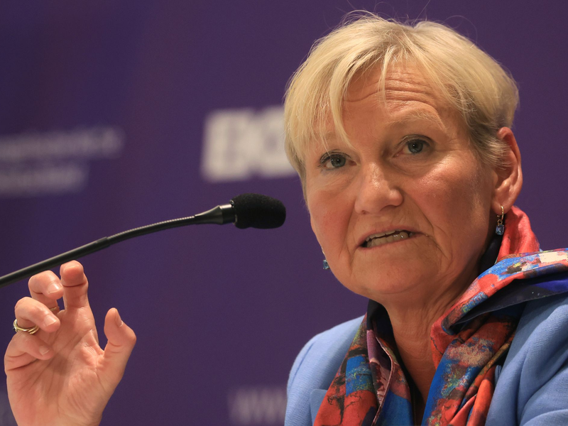 EKD-Ratsvorsitzende Kirsten Fehrs spricht über die Herausforderung ihres Amts. - Foto: Karl-Josef Hildenbrand/dpa