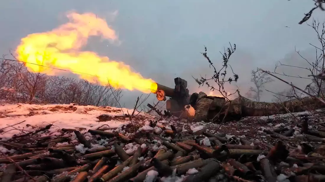 Russische Truppen greifen an. - Bild: Uncredited/Russian Defense Ministry Press /AP/dpa