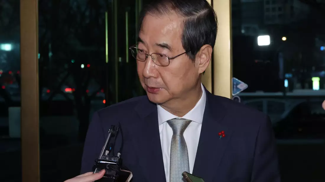 Die Opposition setzt Südkoreas amtierenden Präsidenten Han Duck Soo unter Druck. (Archivbild) - Bild: Yonhap/YNA/dpa