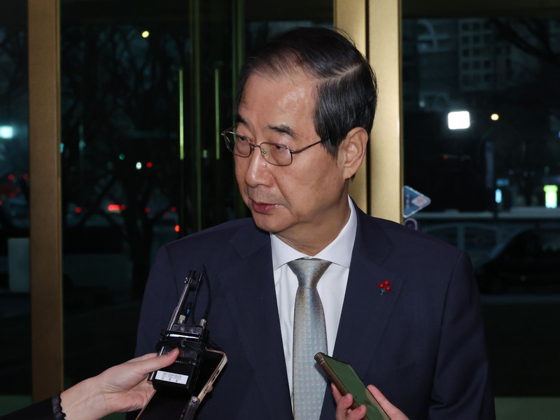 Die Opposition setzt Südkoreas amtierenden Präsidenten Han Duck Soo unter Druck. (Archivbild) - Foto: Yonhap/YNA/dpa