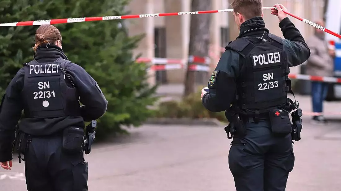 Tatort nach Anschlag auf Magdeburger Weihnachtsmarkt am 21.12.2024 - Bild: über dts Nachrichtenagentur