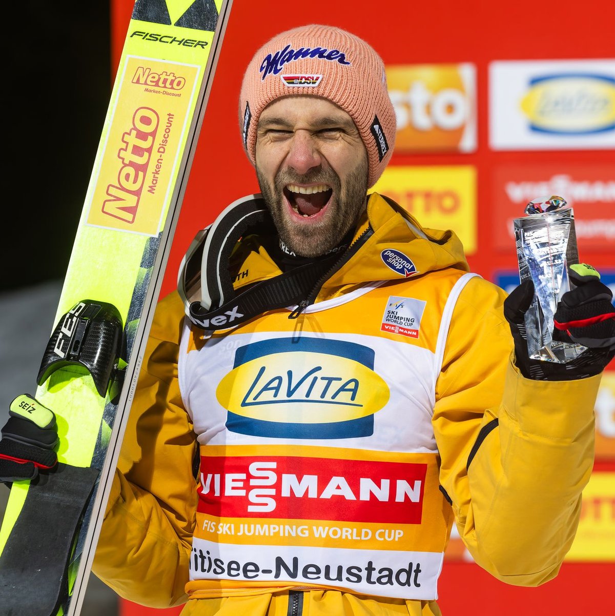 Wurde mit 33 zum Siegspringer: Pius Paschke. - Foto: Philipp von Ditfurth/dpa