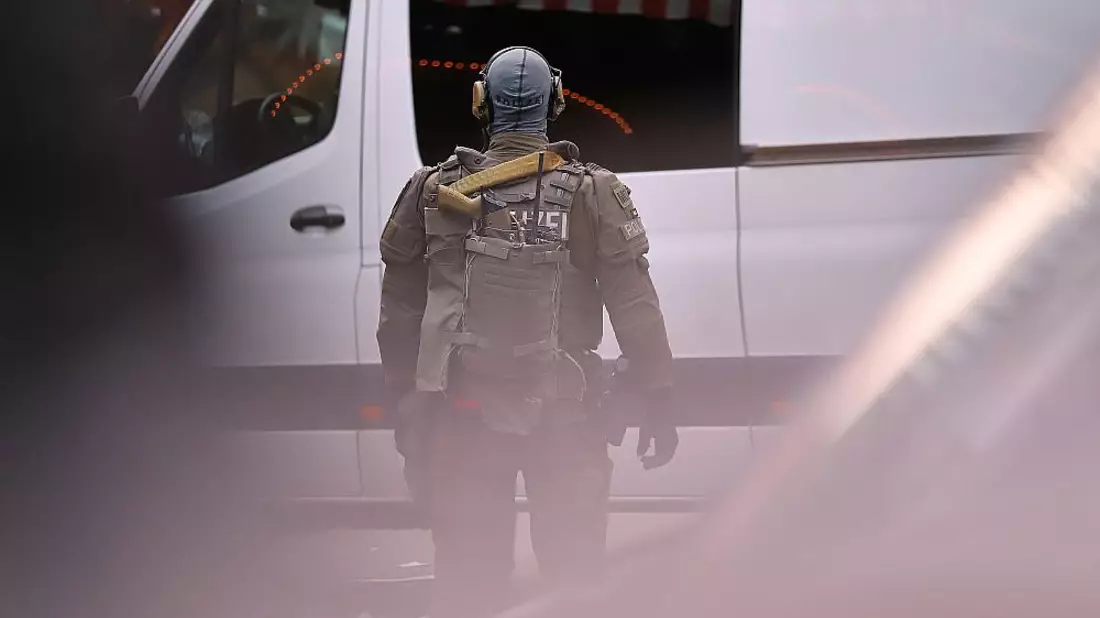 Tatort nach Anschlag auf Magdeburger Weihnachtsmarkt am 21.12.2024 - Bild: über dts Nachrichtenagentur