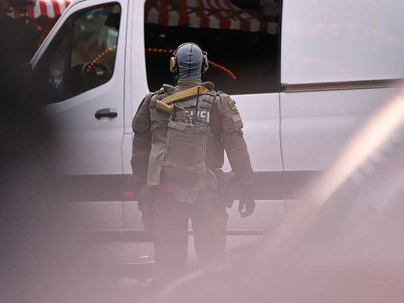 Tatort nach Anschlag auf Magdeburger Weihnachtsmarkt am 21.12.2024 - Foto: über dts Nachrichtenagentur