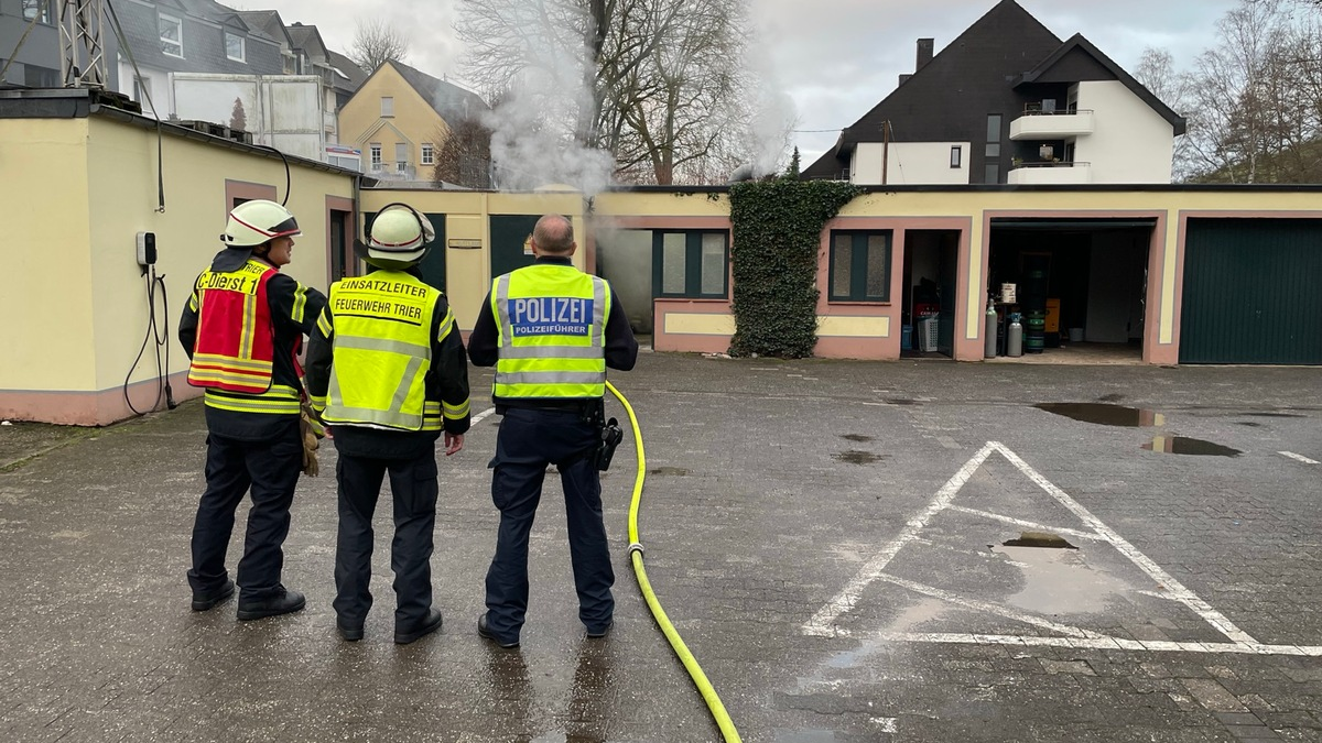 POL-PDTR: Brand in einem Nebengebäude des Blesius Garten/ Hotelbetrieb und Gastronomie laufen normal weiter - Foto: presseportal.de
