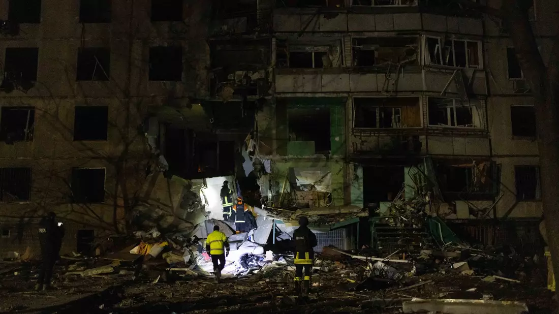 In Charkiw im Osten der Ukraine wurden bei neuen Angriffen mindestens vier Menschen verletzt. (Archivbild) - Bild: Yevhen Titov/ZUMA Press Wire/dpa