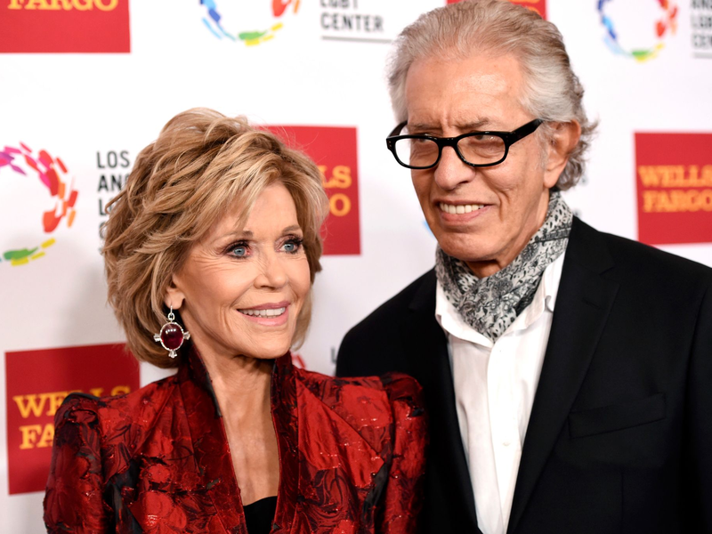 Richard Perry mit Ex-Partnerin Jane Fonda. (Archivbild) - Foto: Chris Pizzello/Invision via AP/dpa