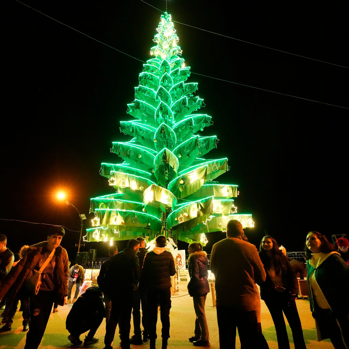 Christen feiern Weihnachten in Syrien.  - Foto: Hussein Malla/AP/dpa