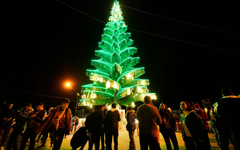 Christen feiern Weihnachten in Syrien.  - Foto: Hussein Malla/AP/dpa