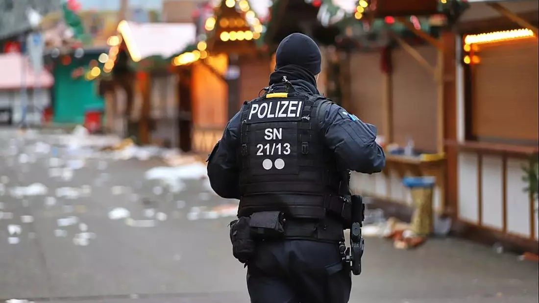 Tatort nach Anschlag auf Magdeburger Weihnachtsmarkt (Archiv) - Bild: über dts Nachrichtenagentur
