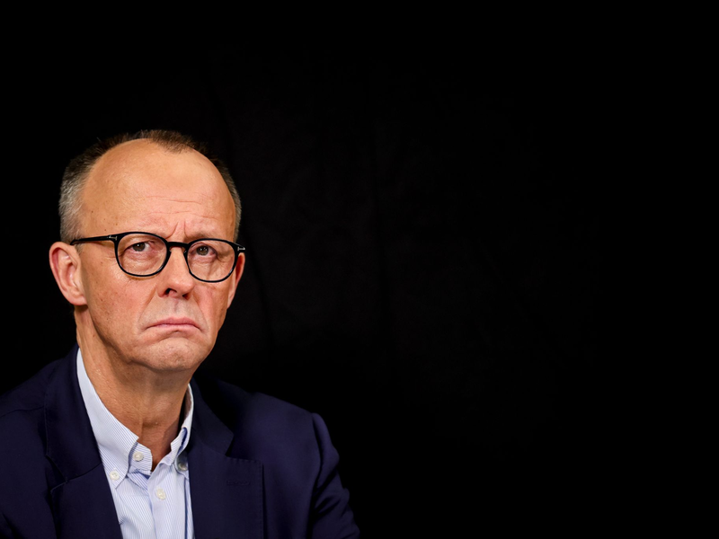 Wahlforscher rechnen ihm gute Chancen aus, der nächste deutsche Bundeskanzler zu werden: Unionsspitzenkandidat Friedrich Merz. - Foto: Christoph Reichwein/dpa