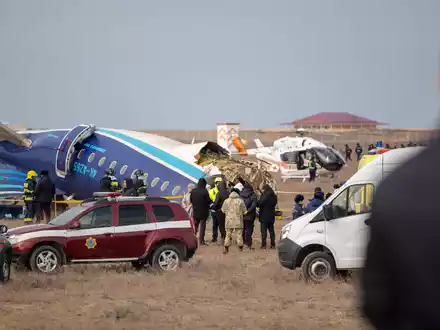 Bei dem Flugzeugabsturz in Kasachstan sind laut Behörden 38 Menschen ums Leben gekommen (Foto aktuell). - Foto: Isa Tazhenbayev/XinHua/dpa