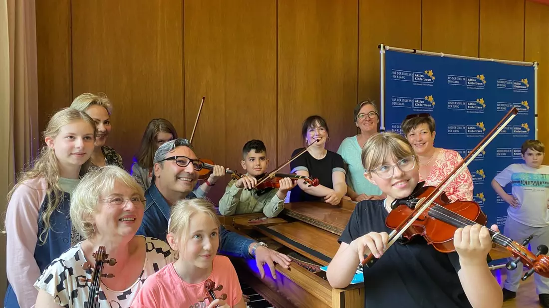 Wenn hörgeschädigte Kinder die Musik spüren / Aus der Stille in den Klang startet 2025 bundesweit - Bild: presseportal.de