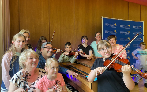 Wenn hörgeschädigte Kinder die Musik spüren / Aus der Stille in den Klang startet 2025 bundesweit - Foto: presseportal.de