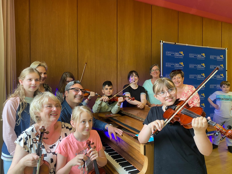 Wenn hörgeschädigte Kinder die Musik spüren / Aus der Stille in den Klang startet 2025 bundesweit - Foto: presseportal.de