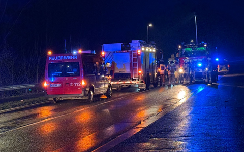 FW-KLE: Verkehrsunfall auf der Keekener Straße - Foto: presseportal.de