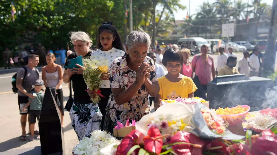 In Sri Lanka starben mehr als 35.000 Menschen. - Bild: Eranga Jayawardena/AP/dpa