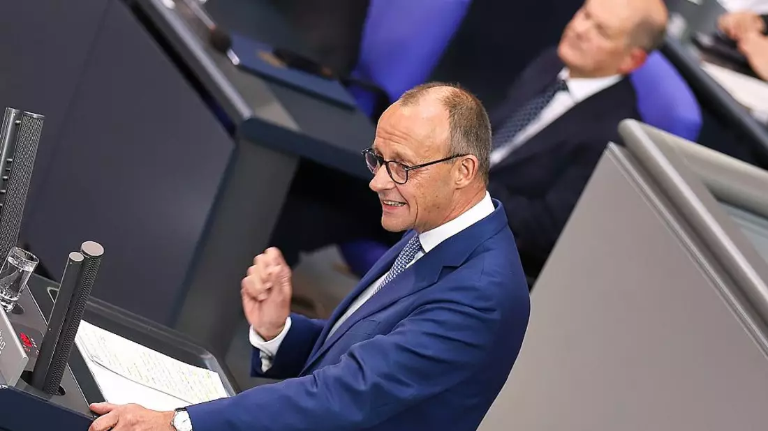 Friedrich Merz und Olaf Scholz (Archiv) - Bild: über dts Nachrichtenagentur