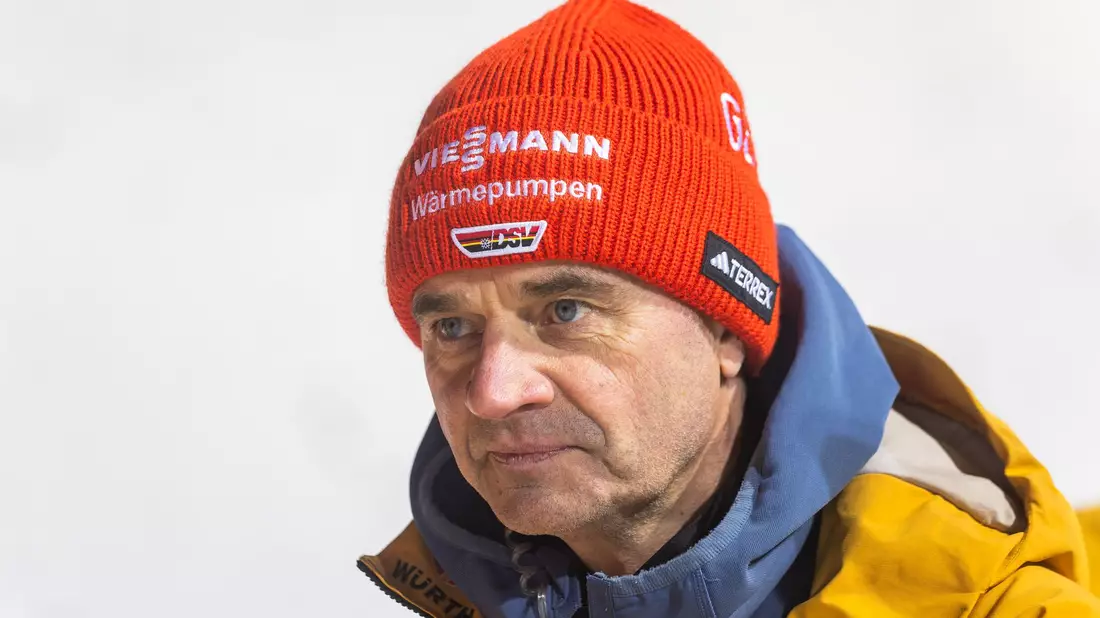 Bundestrainer Horngacher will die deutsche Flaute beenden. - Bild: Philipp von Ditfurth/dpa